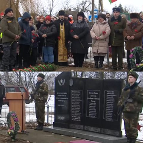 Пять бойцов Красной армии перезахоронили в Могилевском районе