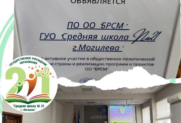Состоялся XIII Пленум Могилевского городского комитета ОО БРСМ