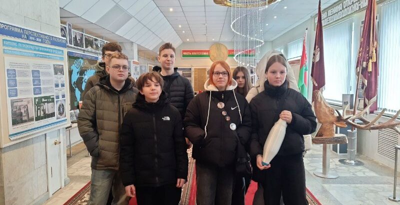 Обучающиеся 8-х классов посетили ОАО «Могилевхимволокно»