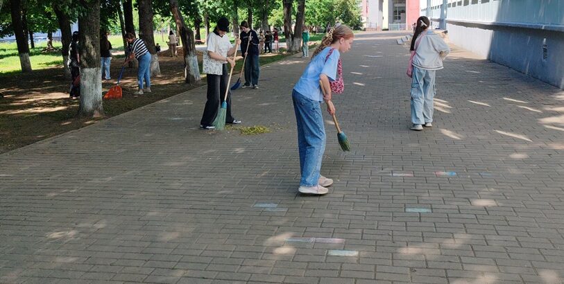 Летний экологический трудовой отряд в деле