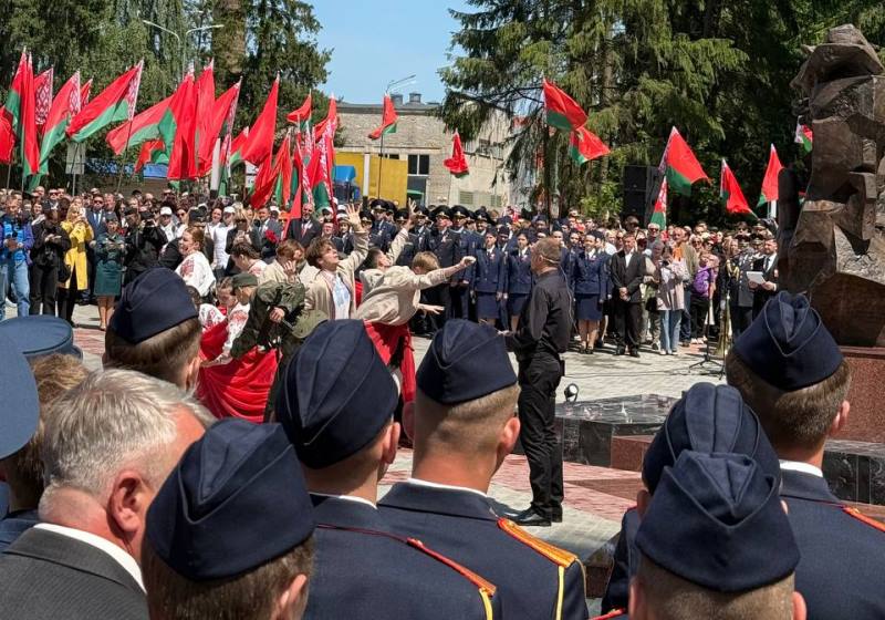 В Могилеве открыли памятный знак жертвам геноцида белорусского народа