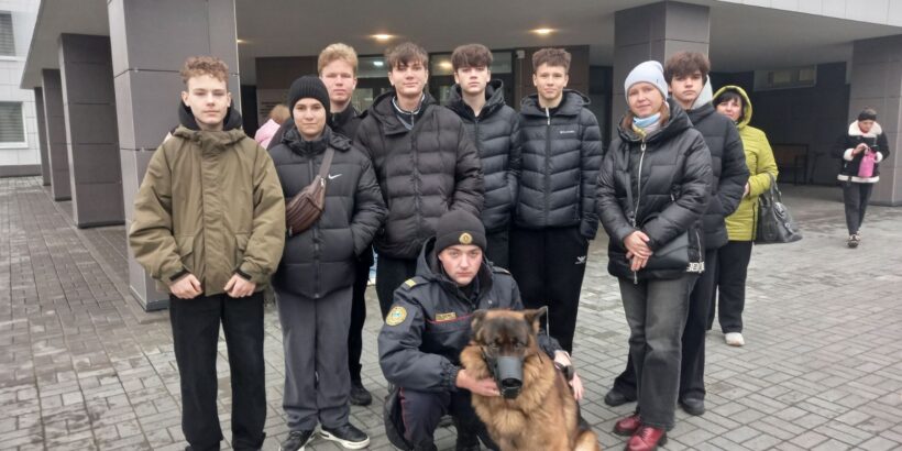 День открытых дверей в Могилевском специализированном лицее МВД.