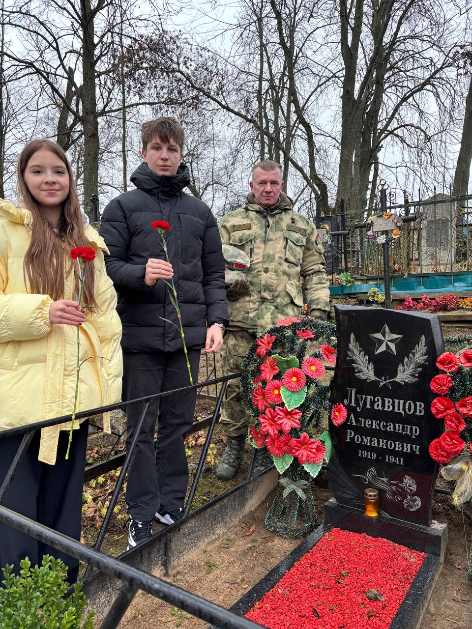 Сегодня на Карабановском кладбище состоялся митинг «Помним!»