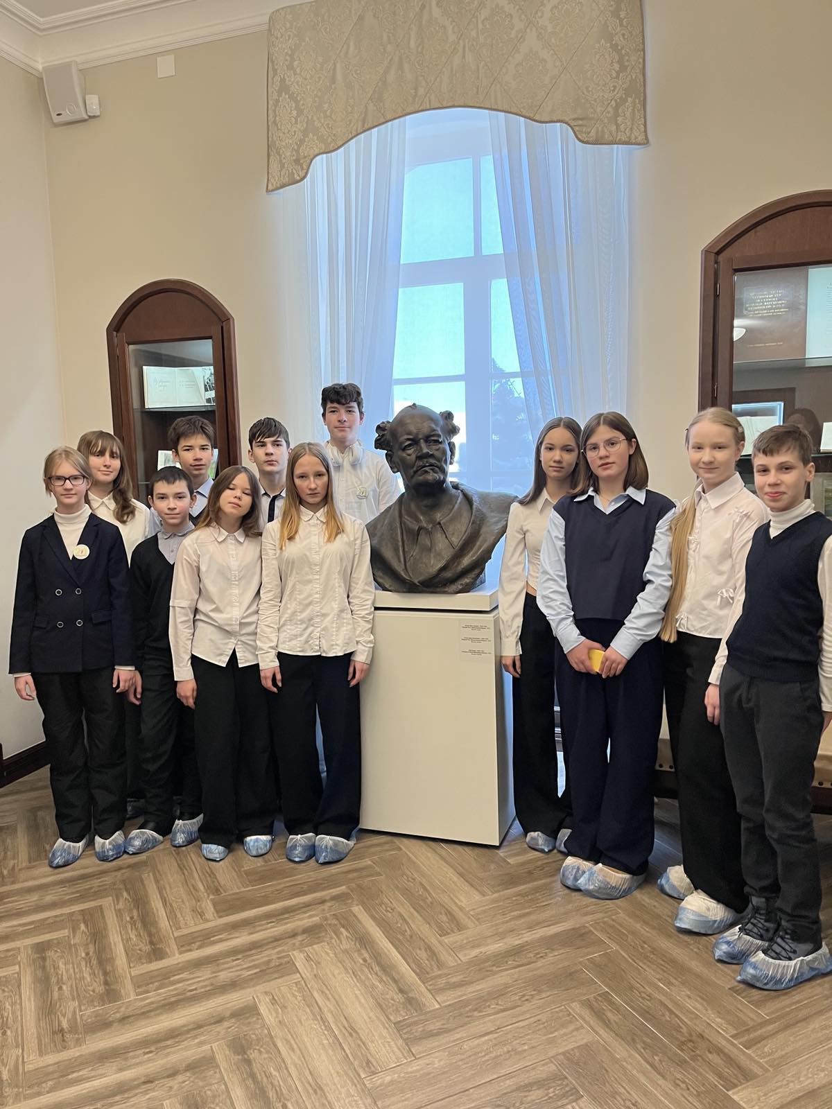 Учащиеся 7Д и 7Б классов  посетили музей В.К. Белиницкого — Бирули