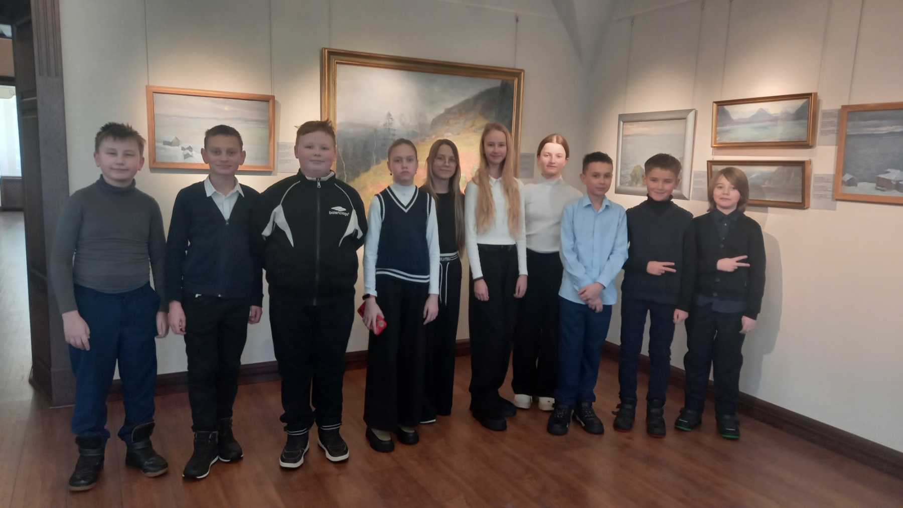 Учащиеся 5″Б» класса  посетили музей Белыницкого-Бирули
