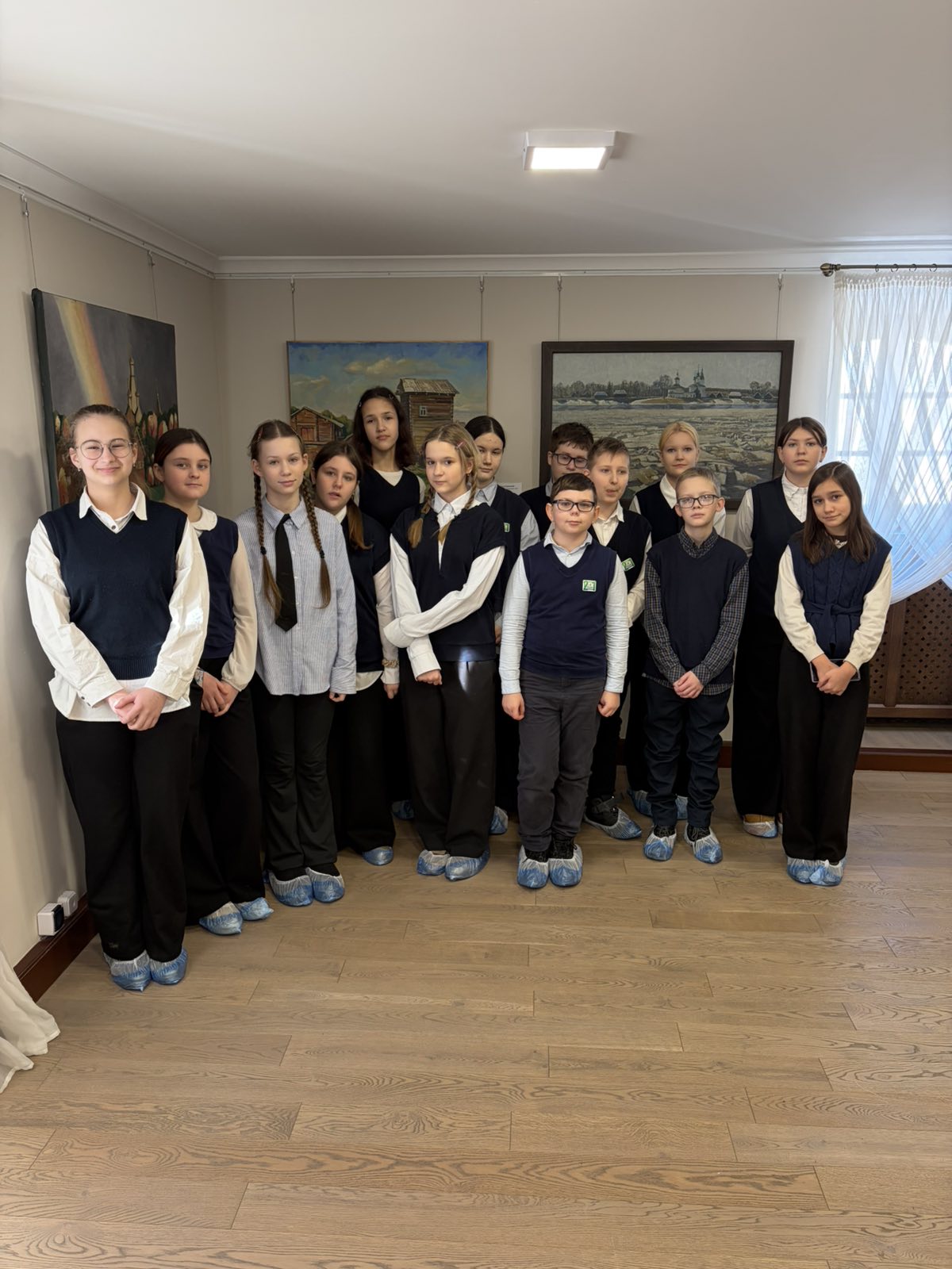 6″Д» класс на выставке «Русский север» в музее Бялыницкого-Бирули