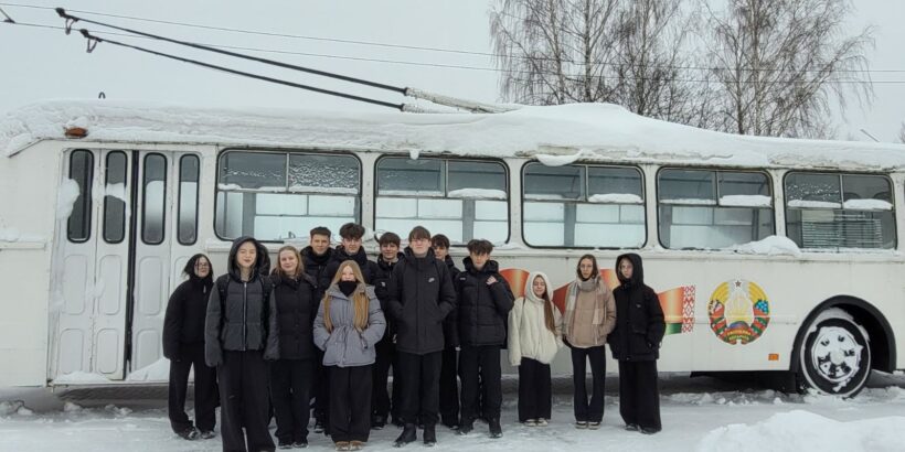 Экскурсия 9-х классов в Могилевский филиал Троллейбусный парк #1 ОАО «Могилевоблавтотранс»